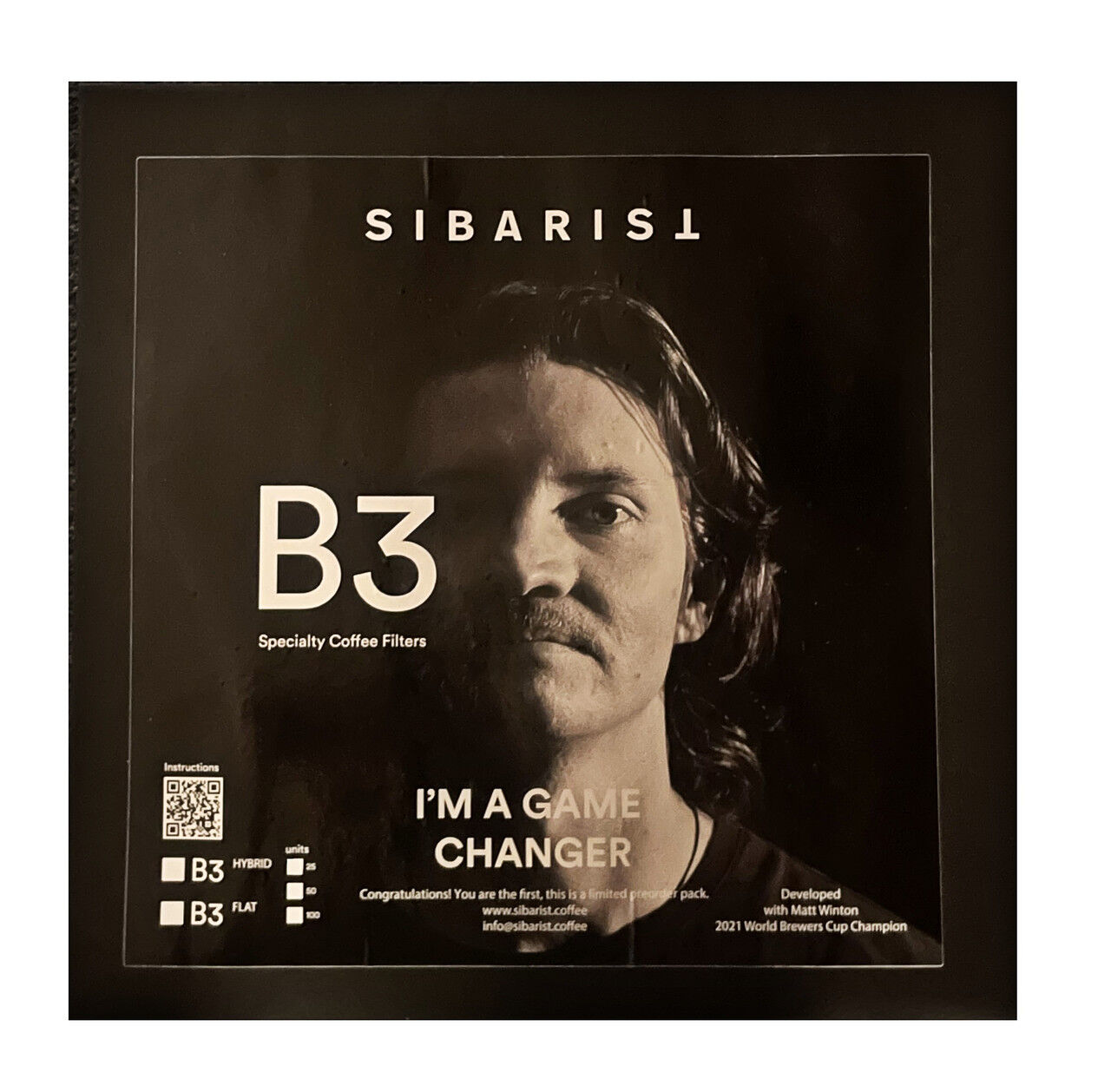 Фільтр SIBARIST B3 HYBRID M V60 50 шт. KNBK - купити в Україні