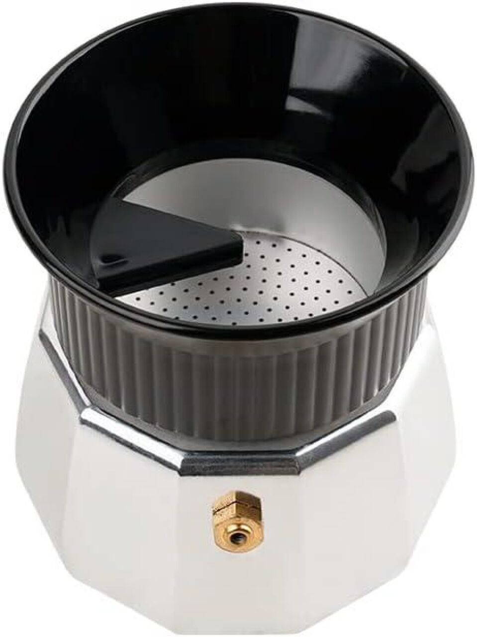 Дозуюча воронка для гейзерної кавоварки на 6 чашок Moka Pot Dosing Funnel