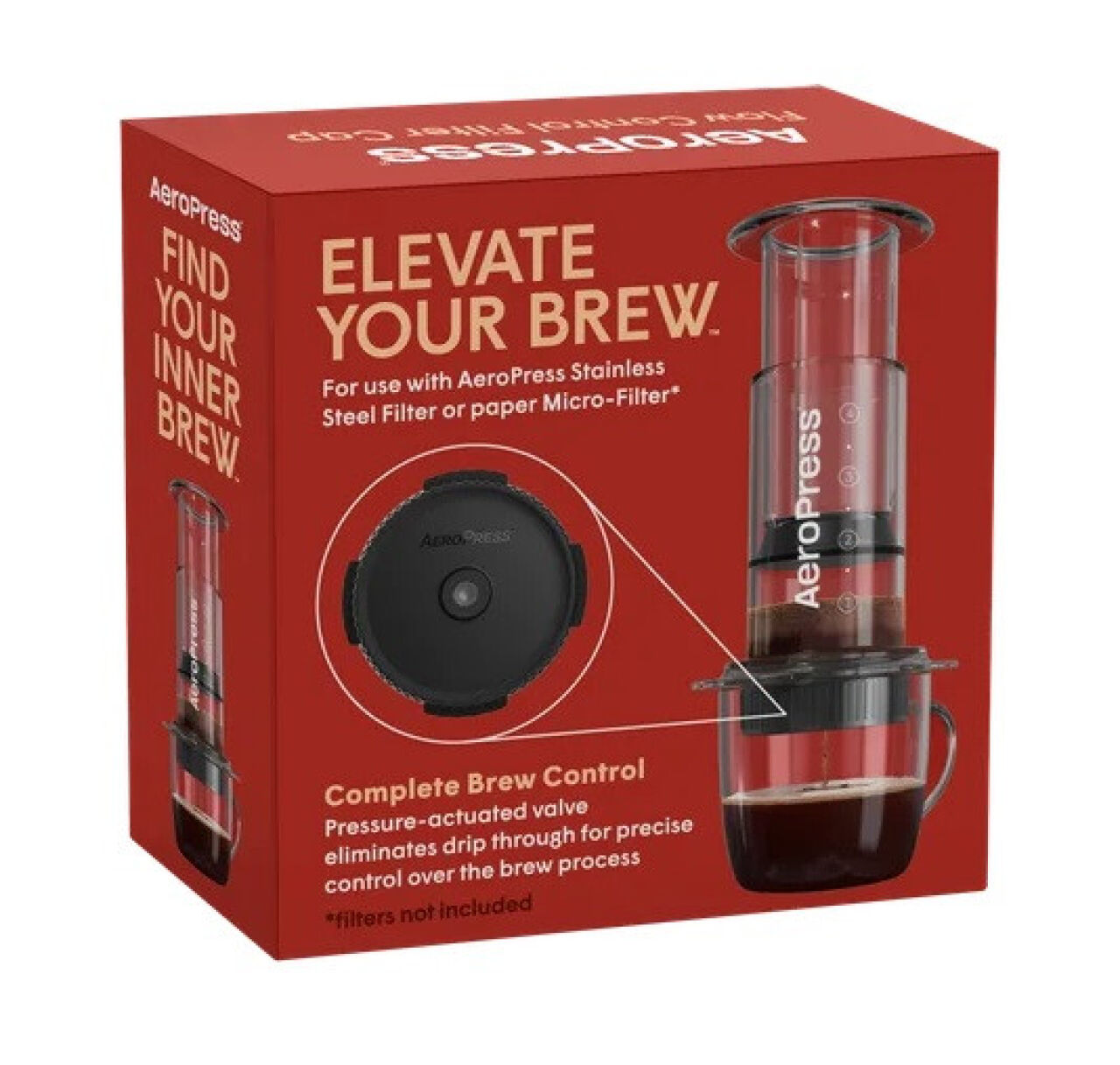 Насадка AeroPress Flow Control Filter Cap Aerobie Inc. - купити в Україні