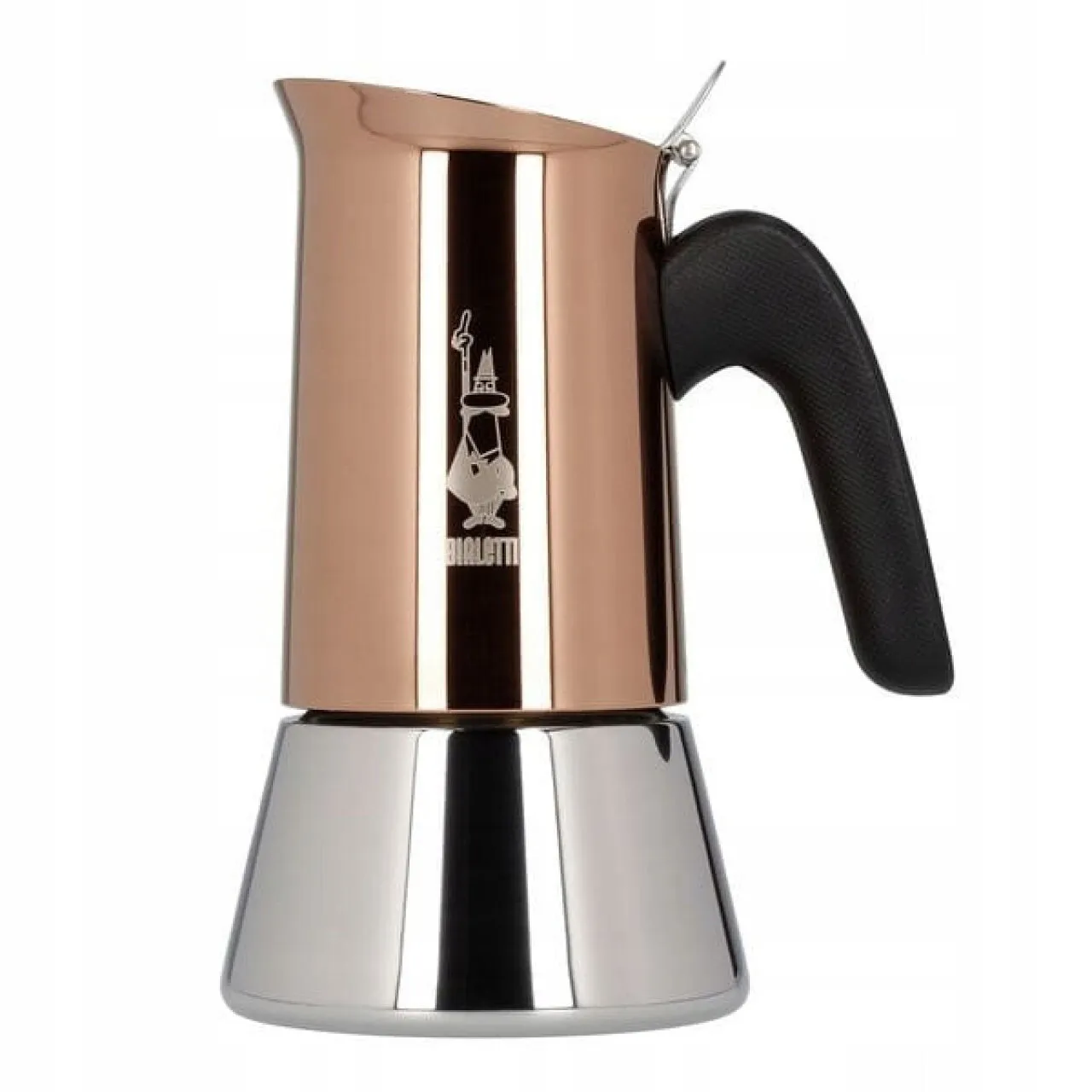 Кавоварка Bialetti Venus Copper Induction гейзерна на 4 чашки 170 мл.
