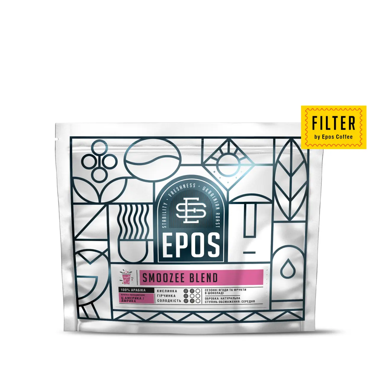 Кава SMOOZEE BLEND (FILTER), EPOS, 200 г