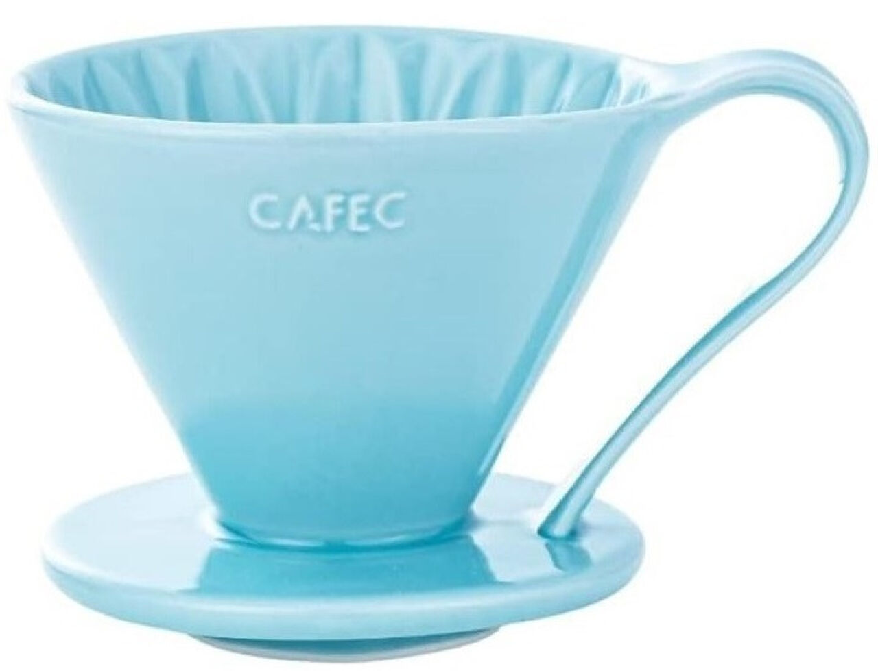 Пуровер Cafec Arita синя гортензія Ware Flower Dripper Cup4 Blue