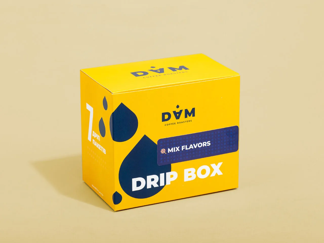 Дріп кава Mix Flavors, DAM, 7 шт