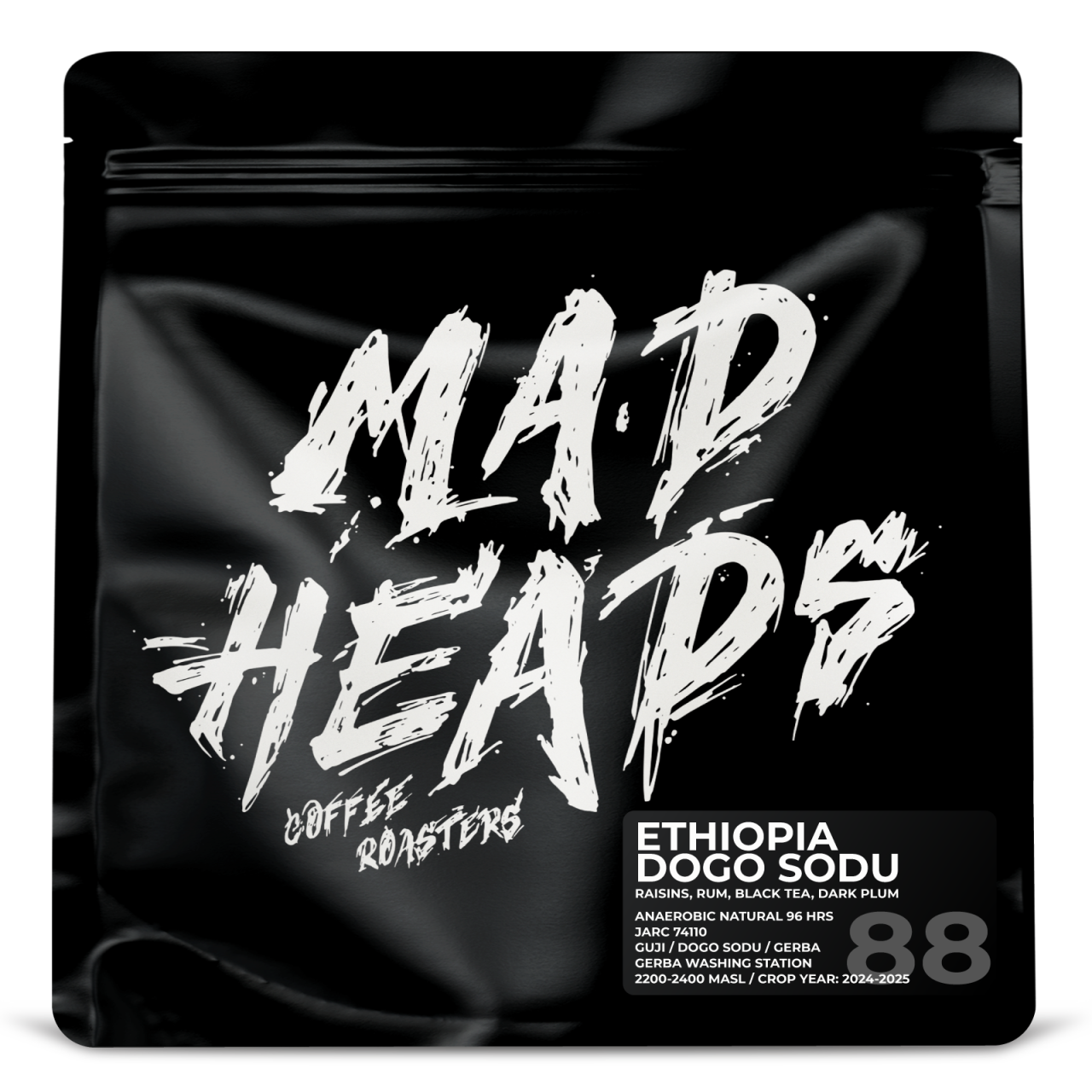 Кава Ефіопія Dogo Sodu, Мad Heads, 250 г