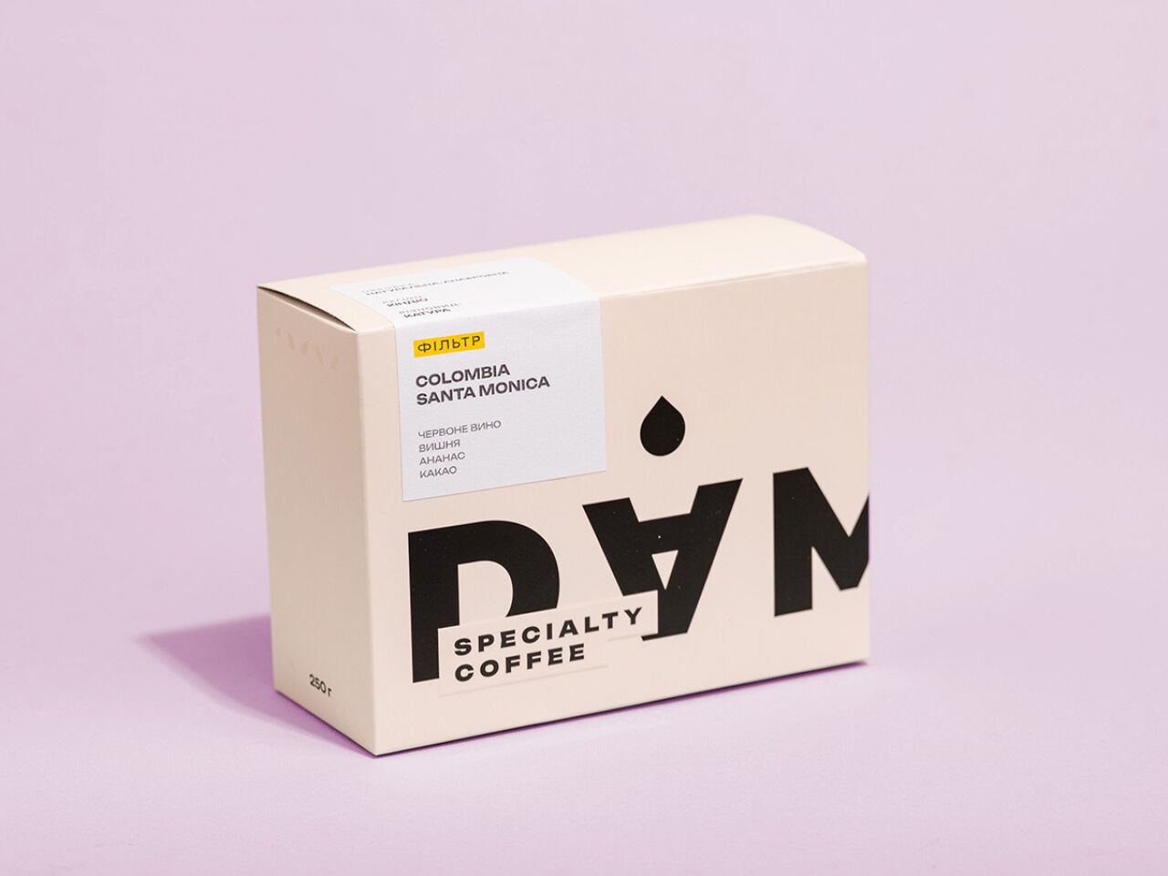 Кава Колумбія Santa Monica, DAM, 250 г