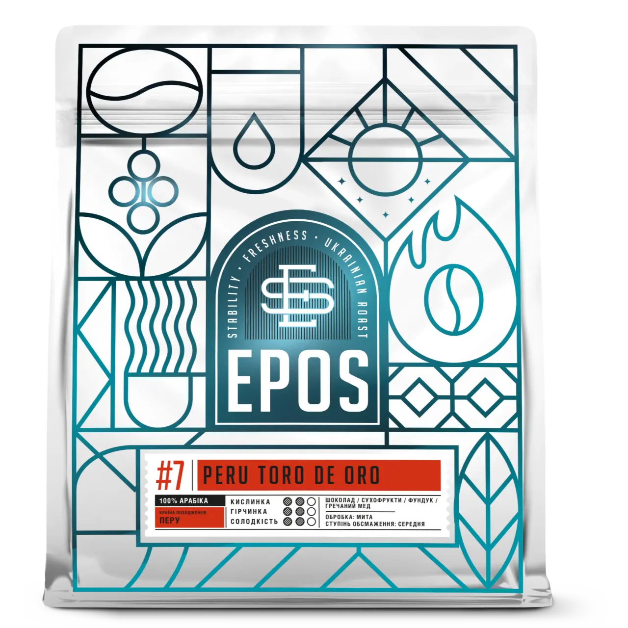 Кава Перу PERU TORO DE ORO, EPOS, 1 кг