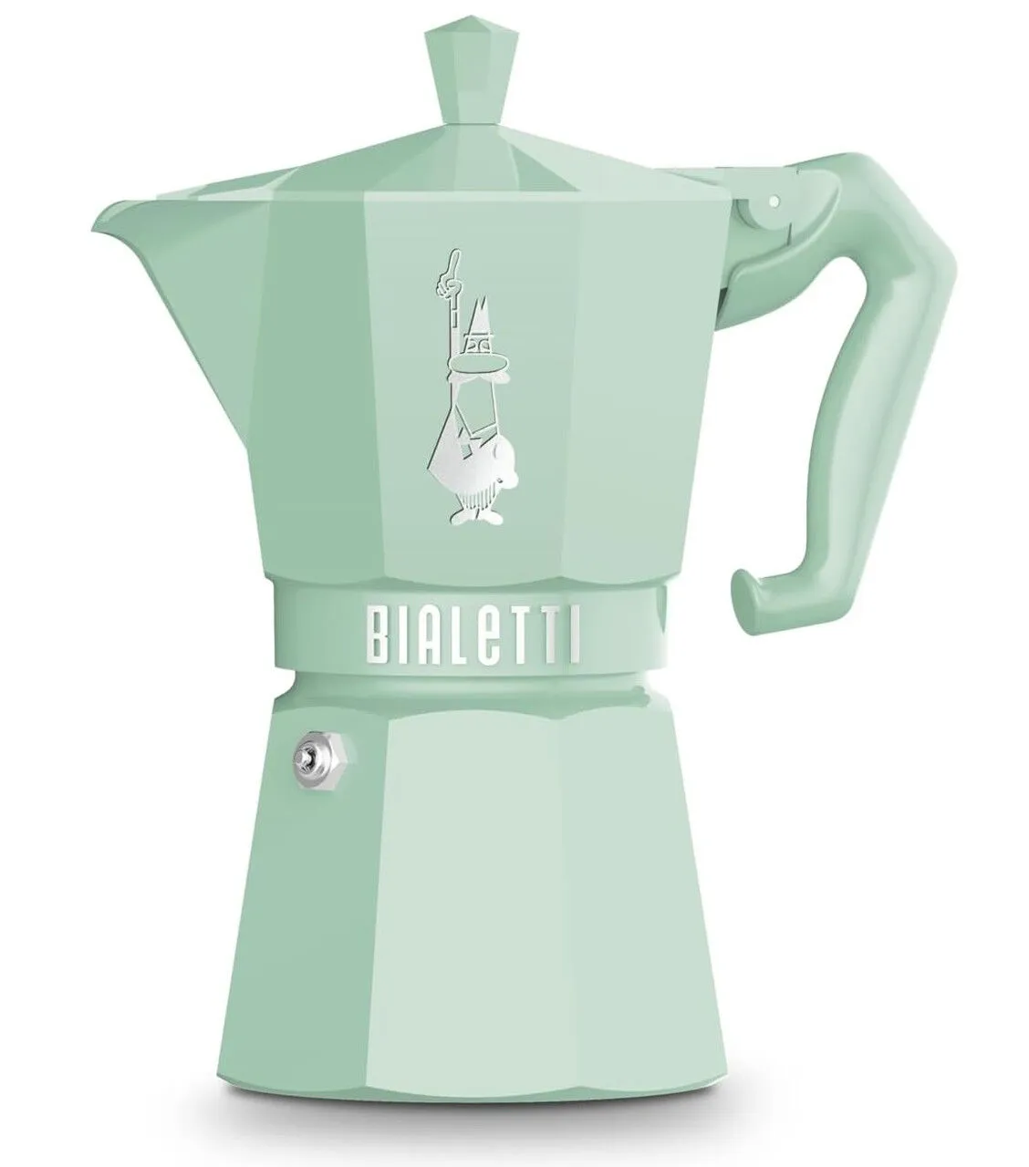 Гейзерна кавоварка Bialetti Moka Exclusive 270 мл. 6 чашок Green