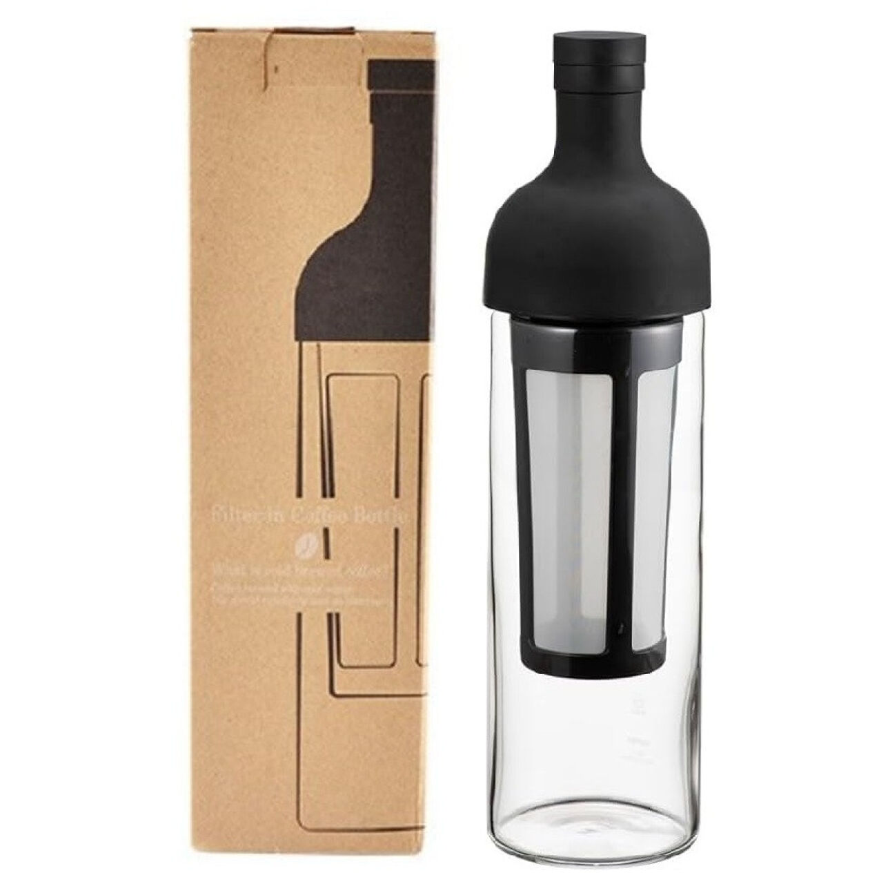 Пляшка Hario Cold Brew Bottle 750 мл. Чорна