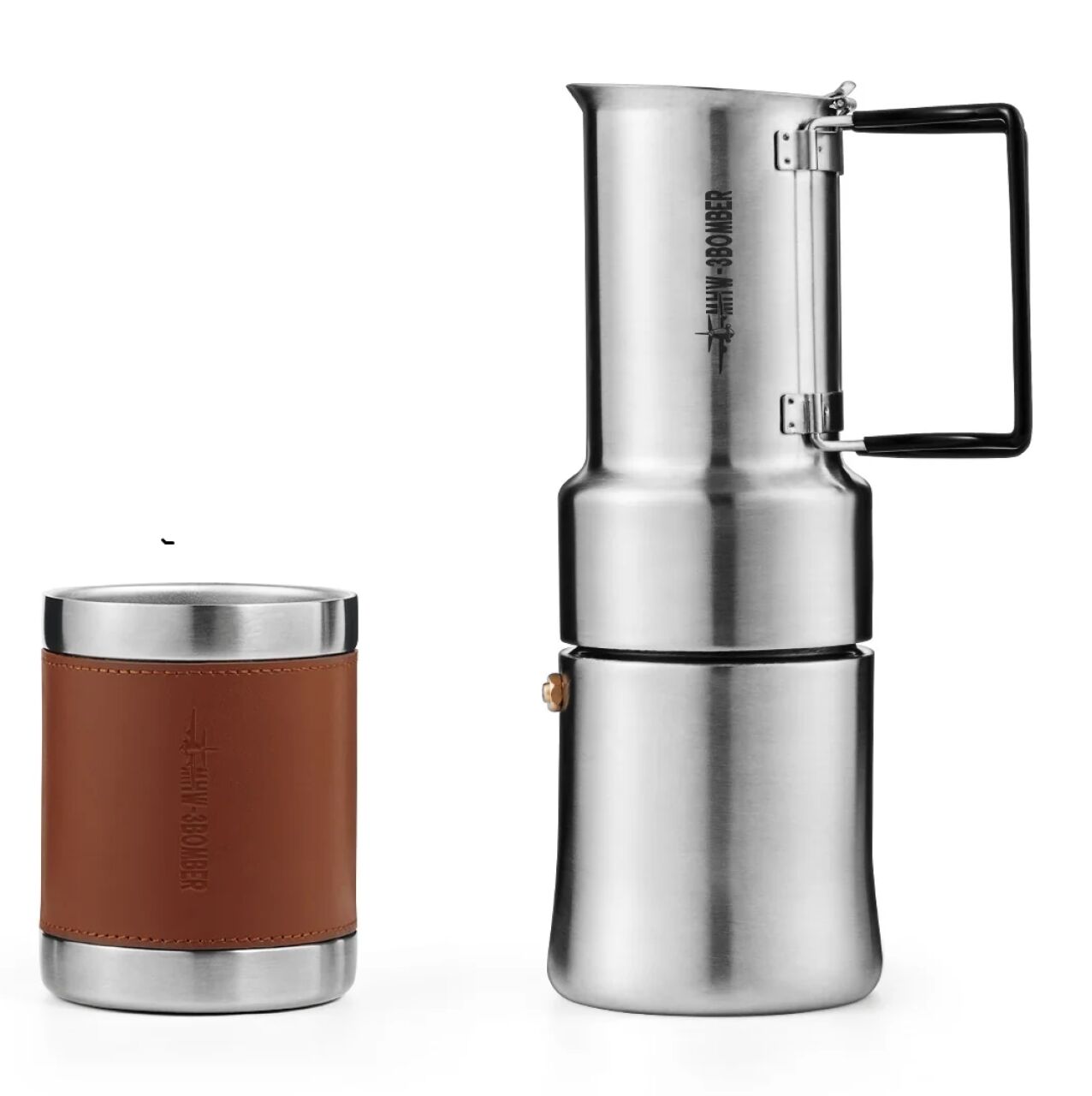 Гейзерна кавоварка MHW-3Bomber Outdoor Moka Pot 350 мл.
