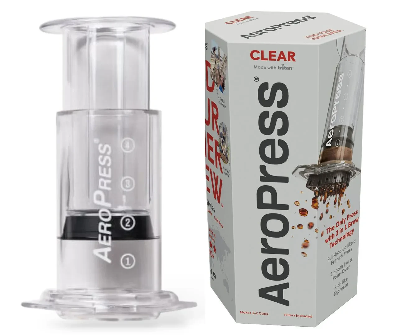 Аеропрес AeroPress Clear