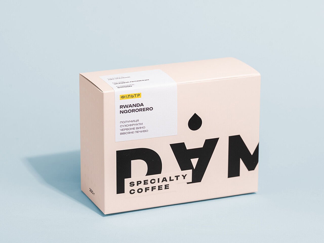 Кава Руанда Ngororero, DAM, 250 г
