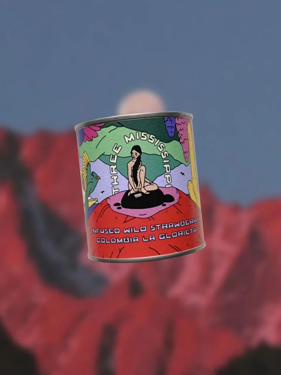 Кава Колумбія 🇨🇴 Wild Strawberry Colombia La Glorieta, Три Міссісіпі, 100 г
