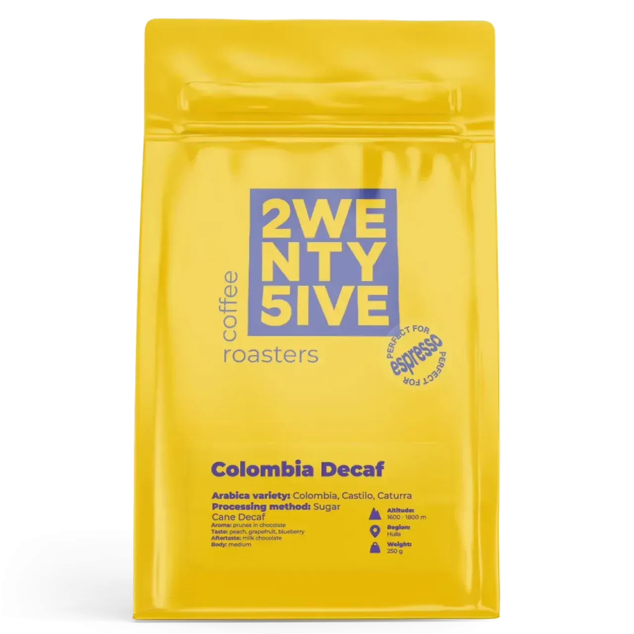 Кава Колумбія Castillo Decaf, 25 coffee roasters, 200 г