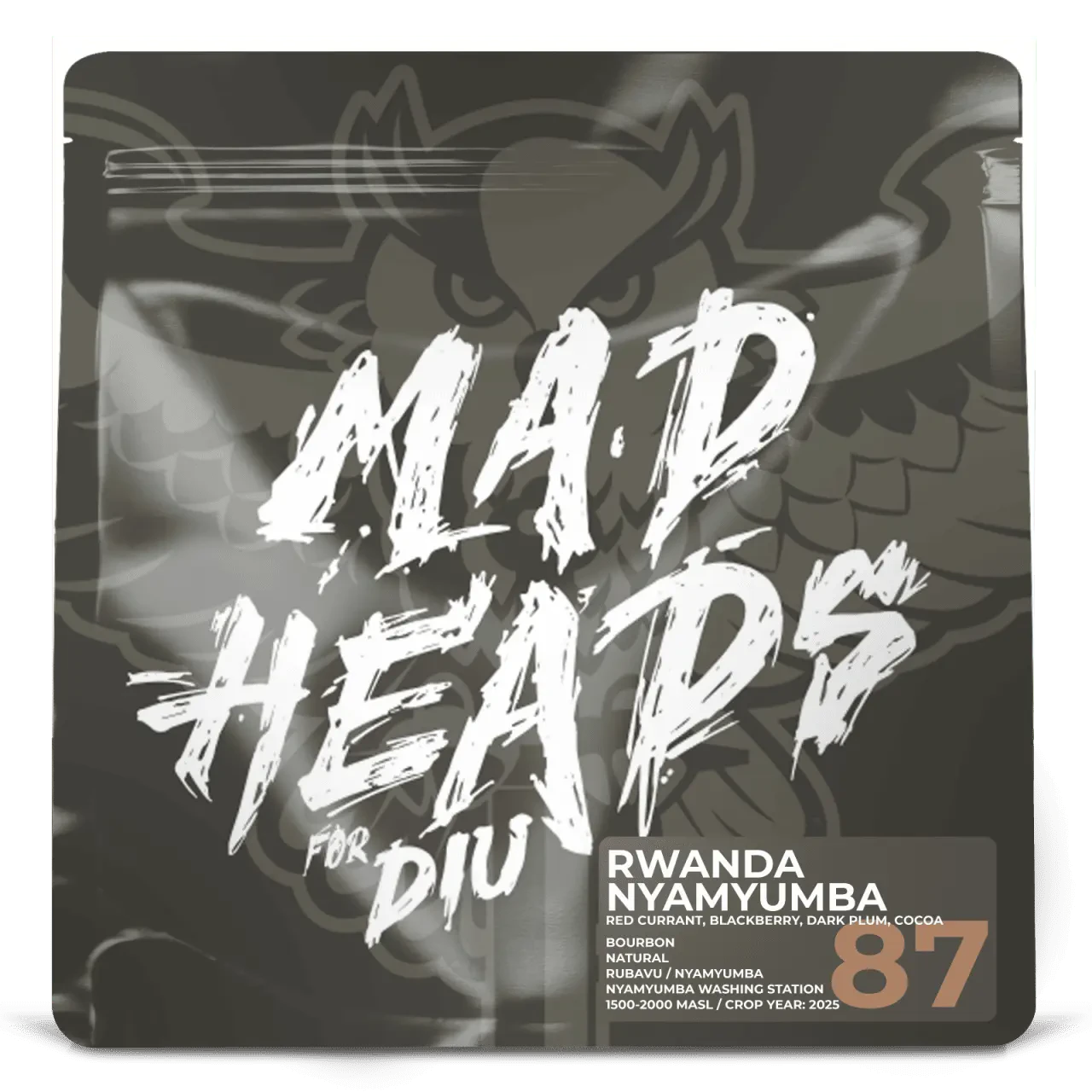 Кава Руанда Nyamyumba *GUR COLLAB, Мad Heads, 250 г