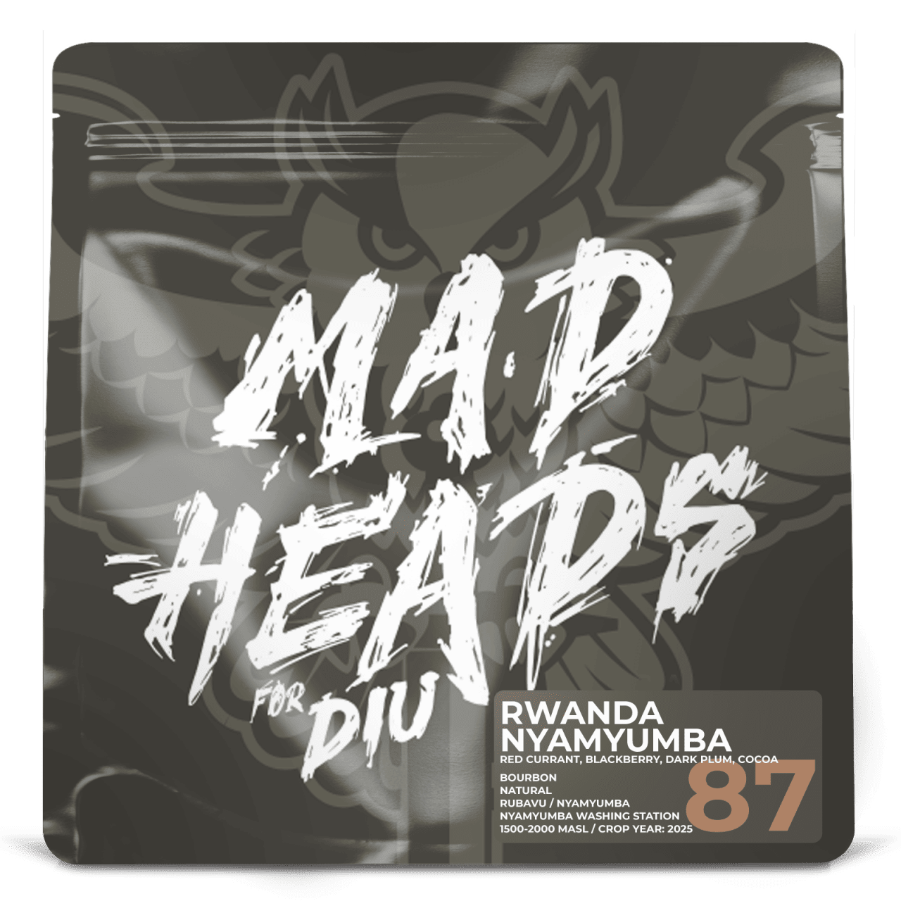 Кава Руанда Nyamyumba *GUR COLLAB, Мad Heads, 250 г