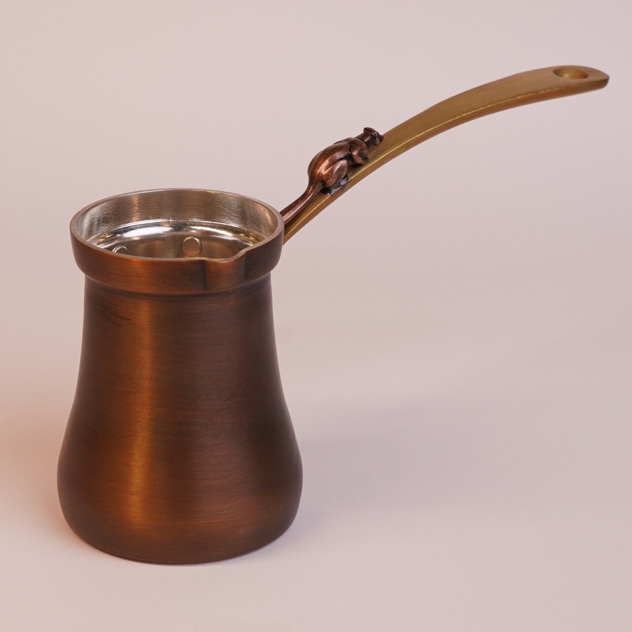 Мідна турка LUWAK 170 мл. ZH джезва Патина