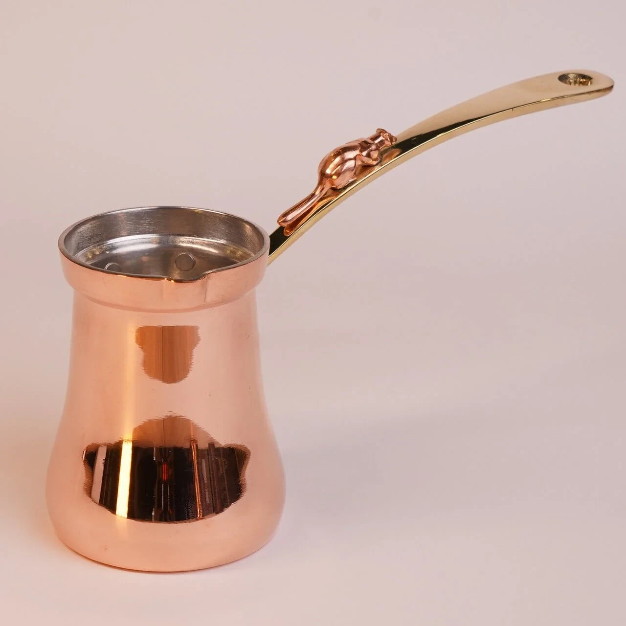 Мідна турка LUWAK 170 мл. ZH джезва Класична