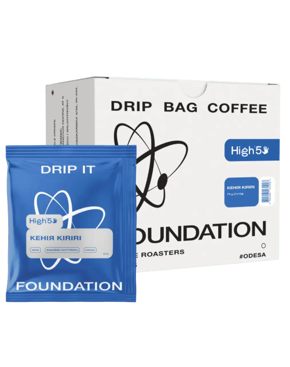 Дріп кава Кенія Kiriri, FOUNDATION, 7 шт